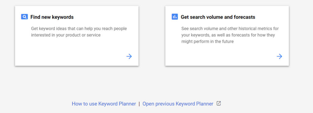 Google Keyword Planner Tutorial