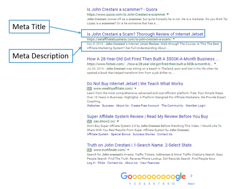 How to Improve Google Search Results for My Website