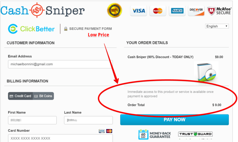 what is cash sniper
