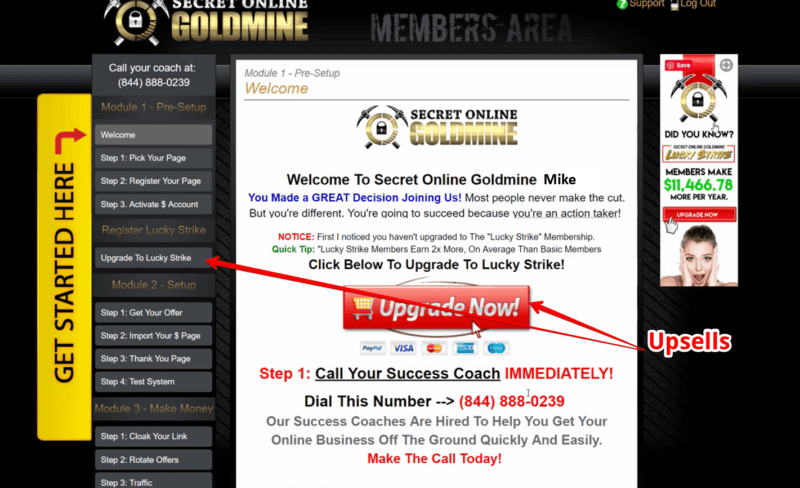 What is Secret Online Goldmine