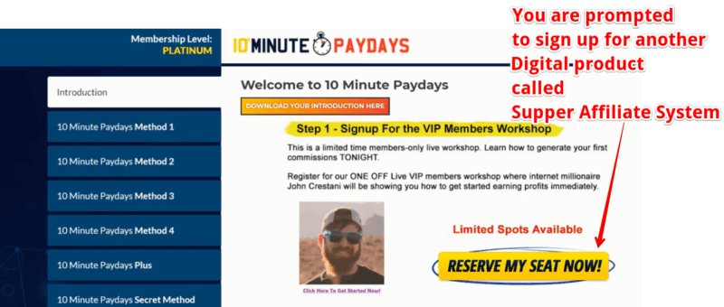 What is 10 minute Paydays