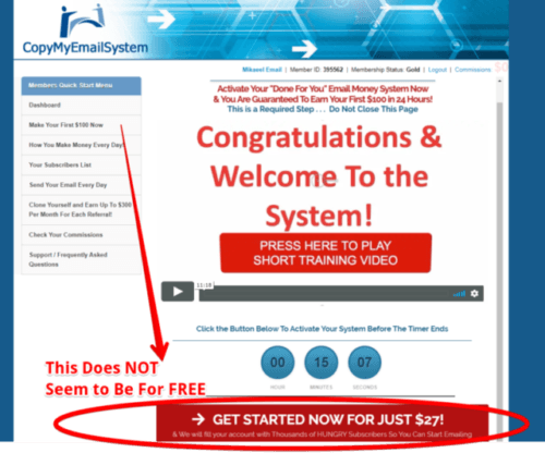 Copy My Email System Review