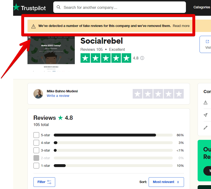 Socialrebel Reviews - Trustpilot