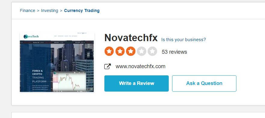 NovatechFX reviews - Sitejabber