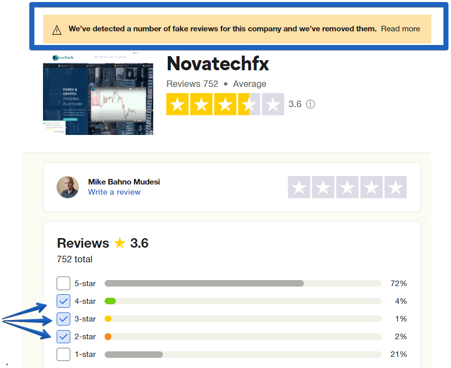 Novatechfx Reviews - Trustpilot