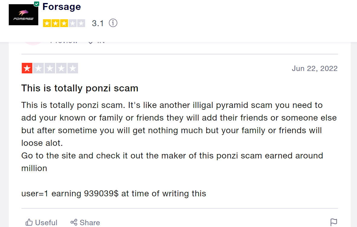 Is Forsage a Scam