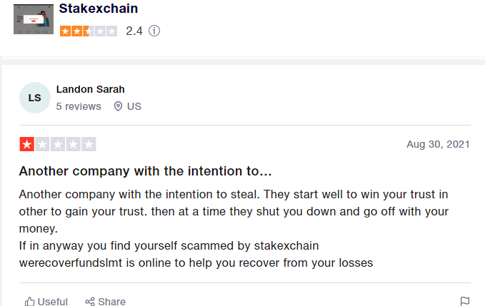 Is StakeXChain a Scam