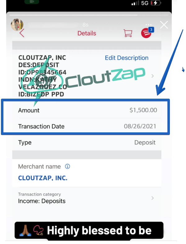 CloutZap Fake Payment Proofs - CloutZap Review
