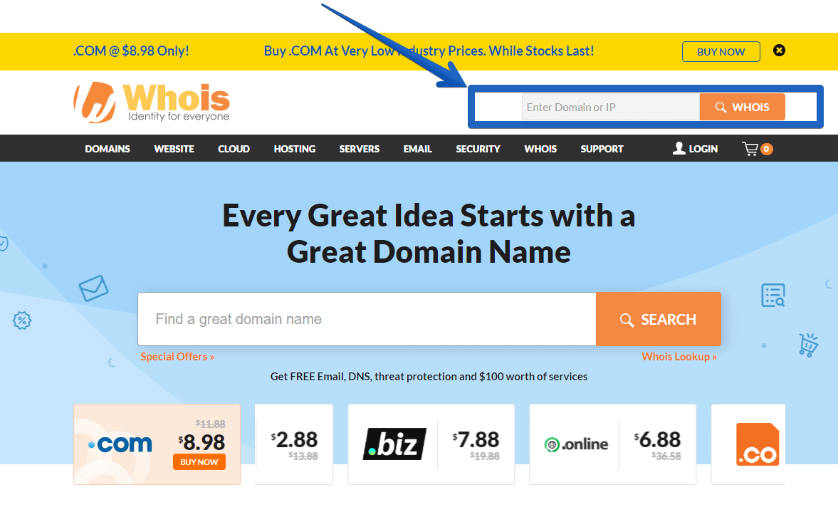 Whois.com - Domain Names & Identity for Everyone