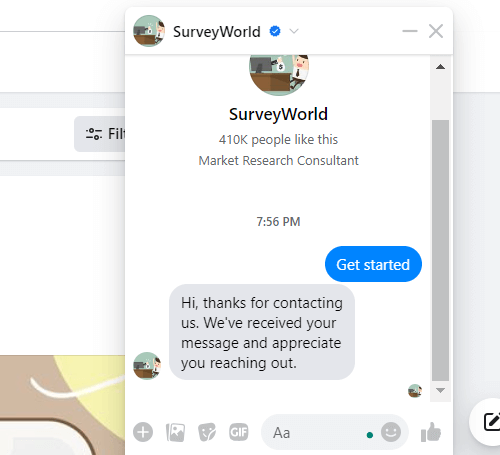 SurveyWorld - Facebook - Reaching Out