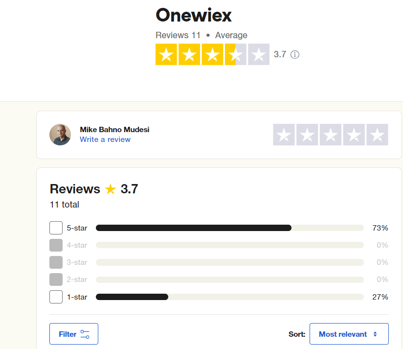 Onewiex Reviews