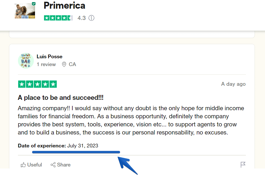 Primerica Reviews - Positive