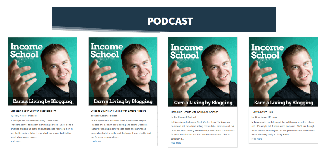 Income School Podcast