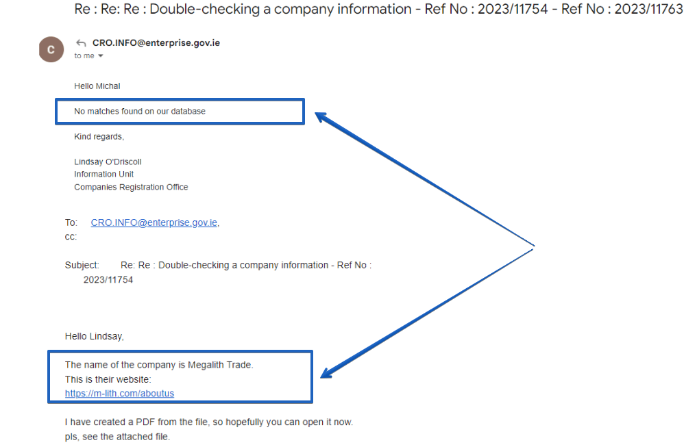 Megalith Trade - company information