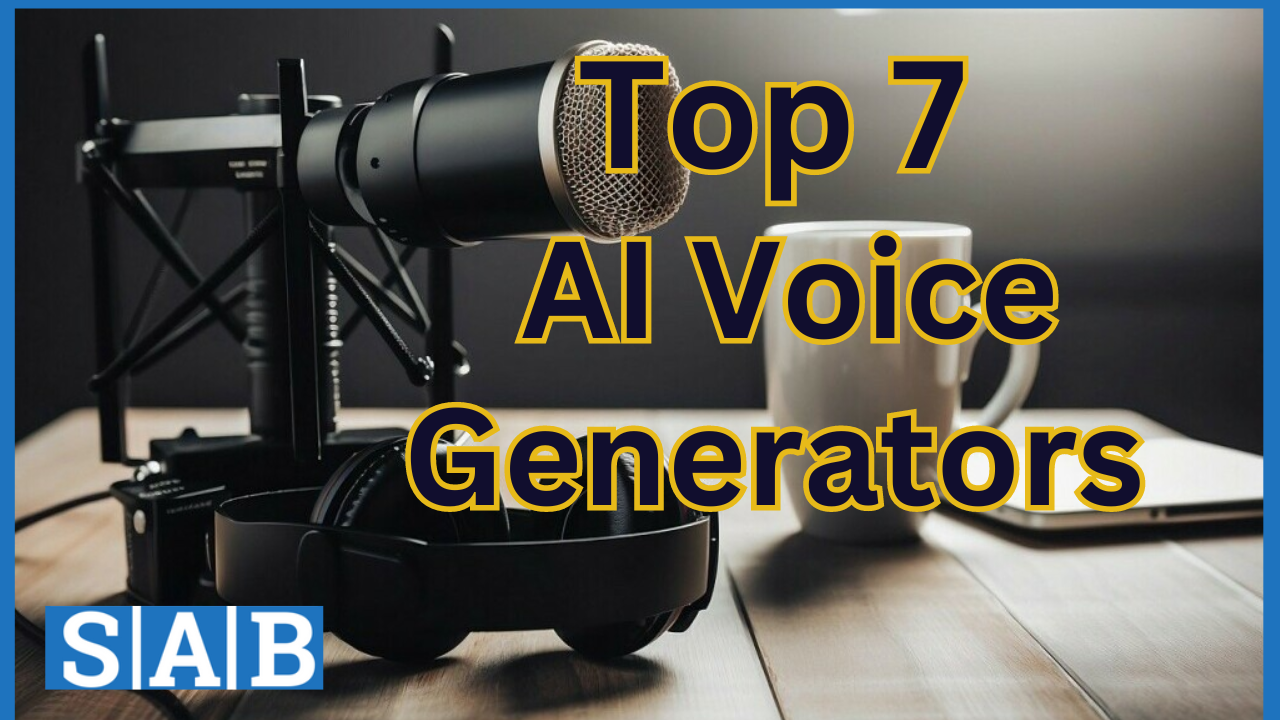 TOP 7 AI Voice Generators im