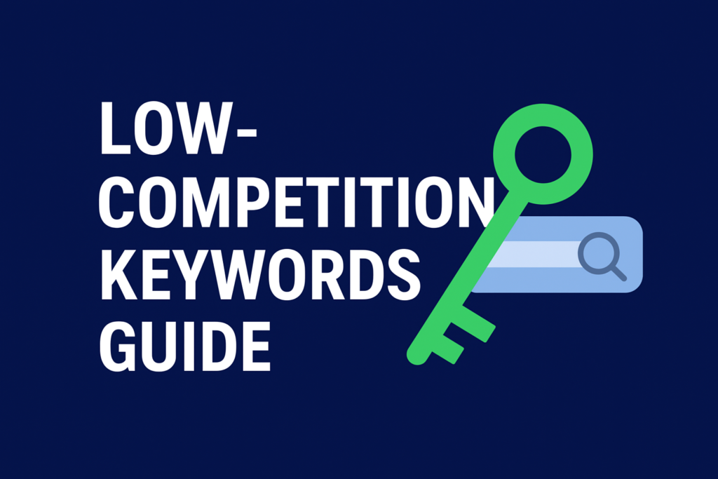 Low Competition Keywords Guide