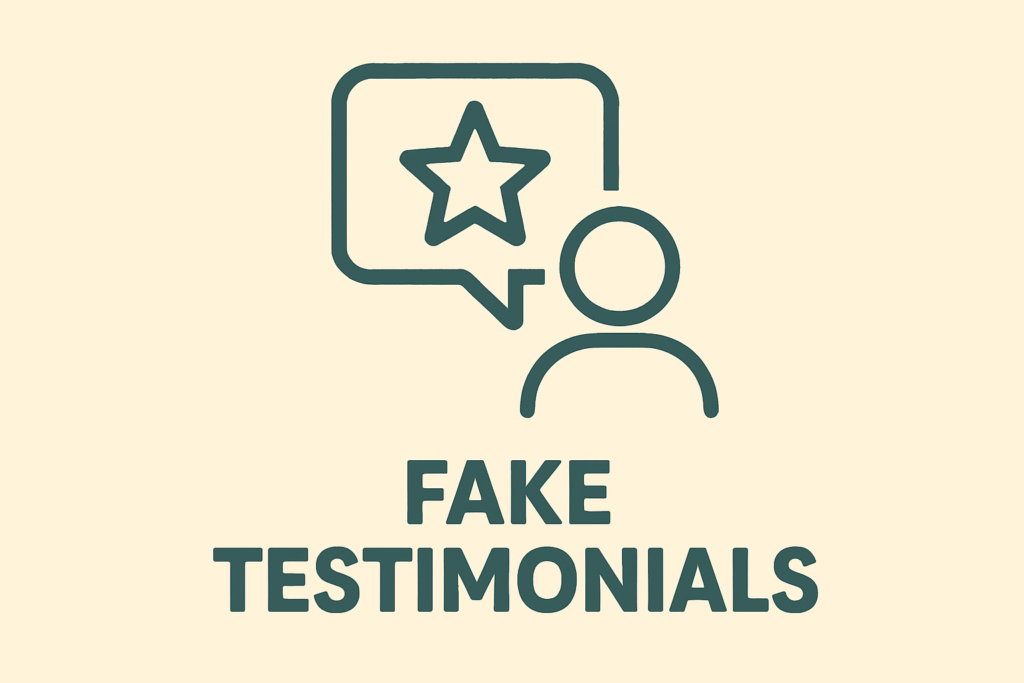 Fake Testimonials